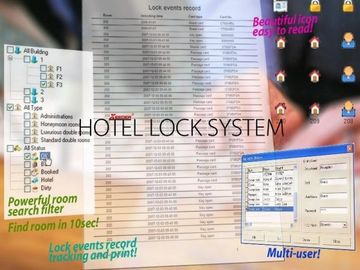 China Filtro poderoso da busca da sala do sistema V5.80 do fechamento do hotel da relação do fechamento PMS do cartão fornecedor