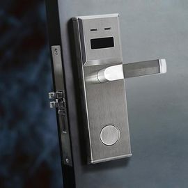 China O ANSI entalha um encaixe na bateria do AA da tecnologia das fechaduras da porta RFID MIFARE do hotel de Rfid fornecedor