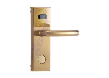 China Fechaduras da porta de prata do hotel, distância de funcionamento 45mm do fechamento do cartão chave do hotel máximos fornecedor