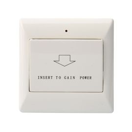 Interruptor de poupança de energia do hotel do cartão T5557 com função do Não-deslizamento da microplaqueta da fiação