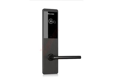 O sistema preto da fechadura da porta do acesso do cartão, Rfid baseou o sistema 4.8V da fechadura da porta